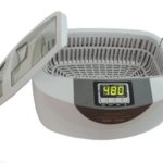 iSonic P4820-CE-WPB Commercial Ultrasonic Cleaner, 2.5L, White Color, Plastic Basket, 220V, European plug