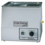 Cole-Parmer SS Ultrasonic Cleaner, Heater/Mechanical Timer; 1 gal, 115V
