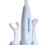 Cybersonic Classic Electric Toothbrush, Rechargable Power Toothbrush with Complete Dental Care Kit including Tongue Cleaner and Flosser Heads