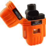 Blazer CG-001 Butane Refillable Cigar Torch Lighter, Blaze Orange