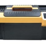 iSonic P4890(II) Commercial Ultrasonic Cleaner, Plastic Basket, Heater, Drain, 110V, 2.3Gallons / 9 Litre, 25.5″ Long Tank, Orange/ Black