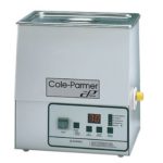 Cole-Parmer AO-08895-58 Cole-Parmer SS Ultrasonic Cleaner, Heater/Digital Timer; 3.5 gal, 220V, gallons, Glass