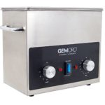 GemOro 3QTH Next Gen Stainless Steel Ultrasonic Jewelry Cleaner With Basket