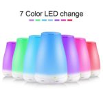 Ultrasonic Humidifier Aromatherapy Oil Diffuser Cool Mist With Color LED Lights essential oil diffuser Waterless