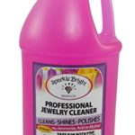 Sparkle Bright All-Natural Jewelry Cleaner Solution – Half Gallon (64oz.) | Jewelry Cleaning for Ultrasonic, Diamonds, Fine, Costume, Designer, Fashion Jewelry