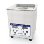 Skymen Professional Digital Ultrasonic Cleaner Bath with 1.6L 60W 40kHz Heating Baskets