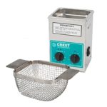 Crest CP200HT Ultrasonic Cleaner with Mesh Basket-Analog Heat & Timer