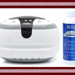 Ultrasonic Jewelry Cleaner By Bogue Systems + Blitz Liquid Jewelry and Gem Cleaner