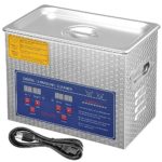 AW 3L Stainless Steel Ultrasonic Cleaner w/ Heater Timer Basket Part Jewelry Lab Bullet Gun Home