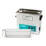 Crest CP500D Ultrasonic Cleaner-Perforated Basket-Digital Heat & Timer
