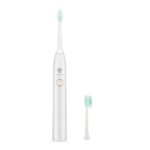 LostCat Electric Toothbrush Sonic Rechargeable Toothbrushes w/ 5 Brushing Modes Gum Care Dental Health, 2 Replacement Toothbrush Heads