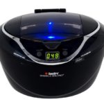 GemOro 1790 Sparkle Spa Pro 750ml Professional Ultrasonic Machine with 5 Cleaning Cycles and Black Digital Timer