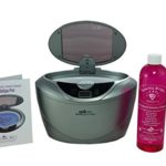 GEMORO 1791 SPARKLE SPA PRO SLATE GRAY ULTRASONIC CLEANER KIT & Sparkle Bright Jewelry Cleaning Solution