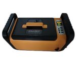 iSonic CD-4875 Commercial Ultrasonic Cleaner, 2Gal/7.5L, Orange/Black Color, Suspendible Plastic Basket, 110V