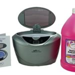 GEMORO 1791 SPARKLE SPA PRO SLATE GRAY ULTRASONIC CLEANING KIT Includes Sparkle Bright All-Natural Jewelry Cleaner, Half Gallon Liquid