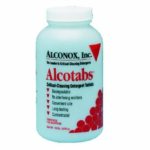 Alconox 1500 Alcotabs Critical Cleaning Effervescent Detergent Tablets Bottle of 100