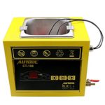 AUTOOL 110V/220V Pro Ultrasonic Fuel Injector Cleaner and Injection Cleaner Machine Ultrasonic Cleaning Tools for Petrol Car Motorcycle & Watchs, Glassess, Home Gauges (220V)