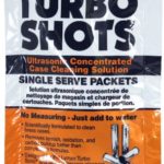 Lyman Products Turbo Shots Single Serve Ultrasonic Brass Cleaning Solution (Pack of 10)
