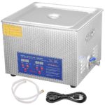 AW Pro Stainless Steel 15 L Liters 760W Ultrasonic Cleaner w/ Digital Heater Timer 6 Sets Transducers