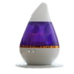 Qingsun Drip Shape Mini Car USB Essential Oil Diffuser Humidifier Car atomizer Air Refresher Purifier Filter(Purple)