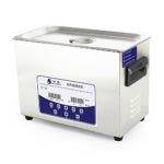 4.5L Professional Ultrasonic Cleaner Machine with Digital Touchpad Timer Heated Stainless steel tank Capacity adjustable 110V