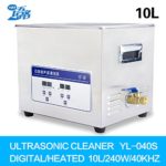 YL-40s 480W 10L hardware circuit board mechanical parts laboratory watch ultrasonic cleaner