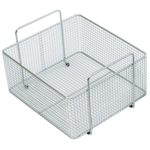 Stainless steel mesh basket for ultrasonic cleaner models 08871-10, -15.