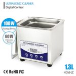Messer industrial Professional Industry Heated Ultrasonic Cleaner 1.3L Liter w/Timer Degas Bath