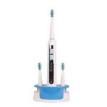 ReDISEN RS-909 Smart Wireless Rechargable Sonic TOOTHBRUSH with Dock and 2 Re…