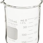 Branson 000-140-001 Glass Beaker for Bransonic Benchtop Cleaners, 250ml Capacity