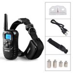 Remote Pet Dog Training Collar 300 Yard Rechargeable LCD 100LV Level Shock Vibra by eight24hours