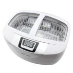 Skymen Digital Ultrasonic Cleaner Baskets Jewelry Watches Dental 2.5L Heating Ultrasound Ultrasonic Vegetable Cleaner Bath