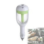 Mini Car Air Humidifier Diffuser Essential Oil Ultrasonic Aroma Mist Purifier (Green)