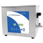 Cole-Parmer 13 Liter Ultrasonic Cleaner with Digital Timer and Heat, 230 VAC
