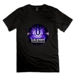 Xinda Men’s Ultra Music Festival Concert Ultra Logo T-shirt – XL Black