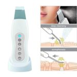 Frcolor Facial Skin Scrubber Ultrasonic Spatula Blackhead Removal Wrinkles Pore Cleaner Exfoliate Acne Renewal