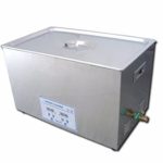 GOWE 500W Digital ultrasonic cleaner machine 30L with cleaning basket