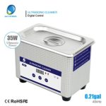 Skymen Professional 27.33oz/0.21gallon/800ml Digital Control Ultrasonic Cleaner for Cleaning Jewelry, Rings, Eyeglasses, Lenses, Dentures, Watches, Necklaces, Parts, Coins