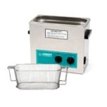 Crest Ultrasonic Cleaner with Mesh Basket – Analog Heat & Timer – 0.75 gal