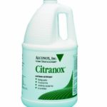 Alconox 1801 Citranox Phosphate-Free Concentrated Cleaner and Metal Brightener, 1 gallon Plastic Bottle