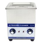 2.0L Professional Ultrasonic Cleaner Machine with mechanical Timer Heated Stainless steel Cleaning tank 110V/220V