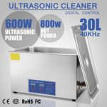 Jakan 30L Stainless Steel Ultrasonic Jewelry Cleaner To Clean The Gold,Ring,Diamond,Watch,Glasses,Denture for Personal Use or Factory Use.