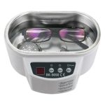 Zorvo Digital 600ml Mini Ultrasonic Cleaner Washer for Jewelry Glasses Watch Lens Eyeglasses Dentures Cleaning Machine 30W/50W