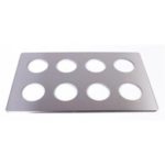 Crest Ultrasonics SS250BC1800 Stainless Steel Beaker Cover for Model P1800 250 mL Table Top Cleaner