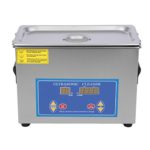 4.5L Ultrasonic Cleaner, Professional Sonic Cleaner w/Mechanical Timer Heater, Knob Control, Stainless Steel Low Noise for Cleaning Jewelry, Rings, Eyeglasses, Lenses, Dentures, Watches