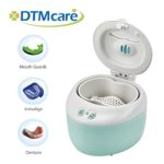 DTMCare Denture, Dental Cleaner UV (Blue color) Ultrasonic Sterilization for Denture, Mouth Guard, Invisalign, Retainer. Snore Guard Sleep Retainer. FDA Registered/CE Medical Approved.