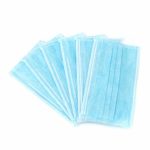 100 Pcs Disposable Earloop Face Masks Dental Surgical Hypoallergenic Breathability Comfort-Great for People with Allergies and The Flu