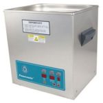 Ultrasonic Table Top Part Cleaning System – Digital Timer/Heat/Power Control, 3.25 Gal, 45 kHz, 230V