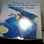 Sharper Image Deluxe Eyeglass Cleaner “You Can See Clearly Now” (Blue)