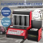 Launch Auto TQ-6C Ultrasonic Fuel Injector Tester & Cleaner for Petrol Car